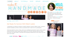 Desktop Screenshot of makeithandmade.com